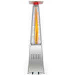 42000 BTU Pyramid Patio Heater with Wheels