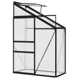 Greenhouse Anthracite Aluminum 48.7 ft³ Side Hot house