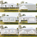 20''x10''(3 x 6m) Six Sides Two Doors Waterproof Tent, Spiral Tubes, Household, Wedding, Party shade