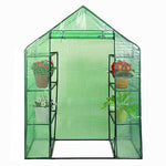 Mini Portable 4 Tier 8 Shelves Walk-in Plant Greenhouse