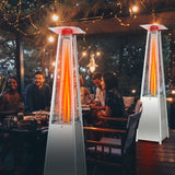 42000 BTU Pyramid Patio Heater with Wheels