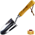 Garden Trowel wooden handle, stainless steel shovel,spade,tool,planting, digging,transplanting