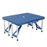 Picnic Portable Folding Tables and Chairs-Plastic PS Thickening