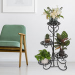 Garden Multi Tier Metal Plant Stand Flower Pot Rack Display Shelf Home