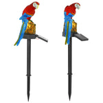 Solar Powered Parrot Garden Light IP65 Waterproof LED Landscape Decorative Lawn Lamp