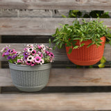 Flowerpot Fade-less Fall-resistant Ornamental Drain Hole Eco-friendly Plant pots