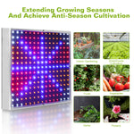 LED Grow Light Full Spectrum Hanging 225 LEDs Plant Grow Lamp Indoor