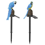 Solar Powered Parrot Garden Light IP65 Waterproof LED Landscape Decorative Lawn Lamp