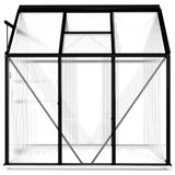 Greenhouse with Base Frame Anthracite Aluminum 38.9 ft²