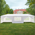 Party Tent 3 x 9m Eight Sides Two Doors Waterproof WeddingTent with Spiral Tubes