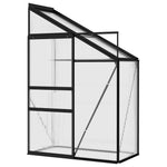 Greenhouse Anthracite Aluminum 48.7 ft³ Side Hot house