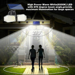 T-SUN 78LED Solar Wall Light PIR Motion Sensor Outdoor Garden Security Flood light