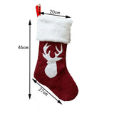 Large Christmas Stockings Sock Tree Hanging Decoration Candy Gift Bags