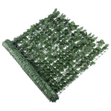 Free shipping Outdoor Garden 2pcs  Artificial Faux Ivy Hedge Leaf,Vine Privacy Fence Wall Screen(952 Leaves) - Green  YJ