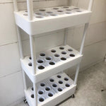 3 Layers 42 Holes Vertical Hydroponics Growing System with LED Light