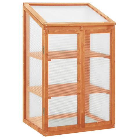 Greenhouse Cabinet 23.6"x17.7"x39.4" Firwood