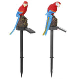 Solar Powered Parrot Garden Light IP65 Waterproof LED Landscape Decorative Lawn Lamp