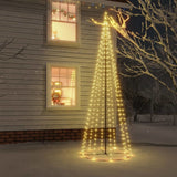 Christmas Cone Tree Warm White 310 LEDs 39.4"x118.1"