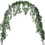 7.5 ft. Long Artificial Plants Green Ivy Leaves  Fake Foliage Decoration - GardenDecorNmore.com