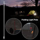 Aluminum Alloy Tent Light  pole Table Portable Folding Lantern Lamp clamp - GardenDecorNmore.com