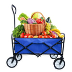 Portable Folding Wagon Garden Shopping Beach Cart