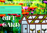 GIFT CARD Home Decor N More