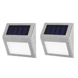 1-4pcs Solar Light 3LED Outdoor Garden Pathway Stairs Lamp Waterproof - GardenDecorNmore.com