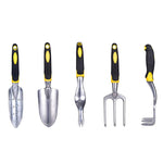 Stainless Steel  Gardening Flower Potting Tool Set Hoe Shovel Rake Weeding - GardenDecorNmore.com