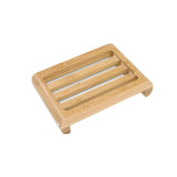 Wooden Natural Bamboo Soap Dish Tray Holder Storage Container - GardenDecorNmore.com