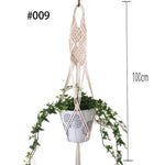 Handmade Macrame plant flower pot hangers - GardenDecorNmore.com