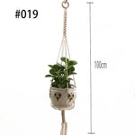 Handmade Macrame plant flower pot hangers - GardenDecorNmore.com