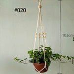 Handmade Macrame plant flower pot hangers - GardenDecorNmore.com