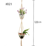 Handmade Macrame plant flower pot hangers - GardenDecorNmore.com