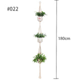 Handmade Macrame plant flower pot hangers - GardenDecorNmore.com