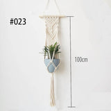 Handmade Macrame plant flower pot hangers - GardenDecorNmore.com