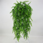 Artificial Green Fern Plant Vine - GardenDecorNmore.com