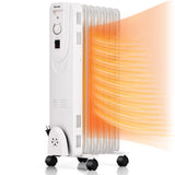 1500W Oil Filled Heater - GardenDecorNmore.com