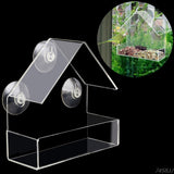 Window Bird feeder Clear Squirrel Proof Suction Cup - GardenDecorNmore.com